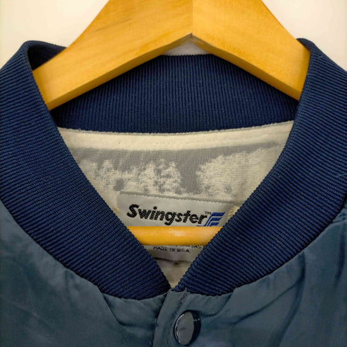 スウィングスター SWINGSTER 80S ナイロン刺繍 ブルゾン メンズ JPN:L
