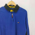 トミーヒルフィガー TOMMY HILFIGER フラッグタグ ロゴワンポイント ハーフジップ ポロシャツ メンズ import:XL