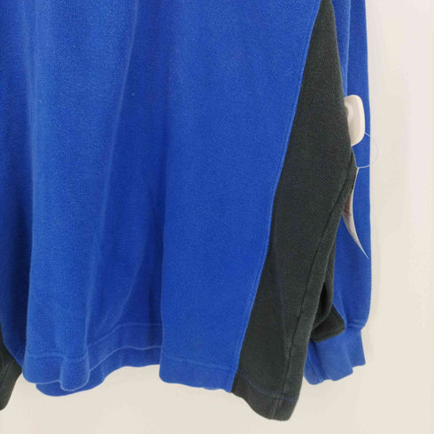 トミーヒルフィガー TOMMY HILFIGER フラッグタグ ロゴワンポイント ハーフジップ ポロシャツ メンズ import:XL