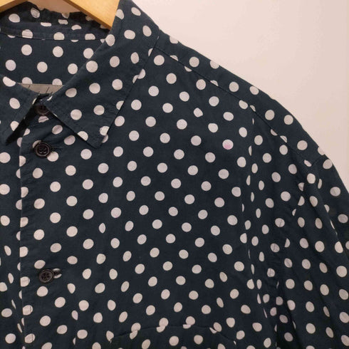 ヨウジヤマモトプールオム Yohji Yamamoto POUR HOMME 2017SS DOT SHIRT ドットシャツ 半袖シャツ メンズ JPN:3