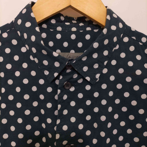 ヨウジヤマモトプールオム Yohji Yamamoto POUR HOMME 2017SS DOT SHIRT ドットシャツ 半袖シャツ メンズ JPN:3