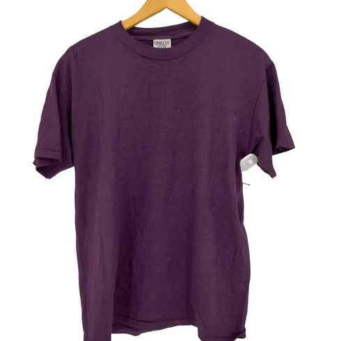 オニータ ONEITA 90S メキシコ製 無地 S/S Tシャツ シングルステッチ メンズ JPN:M