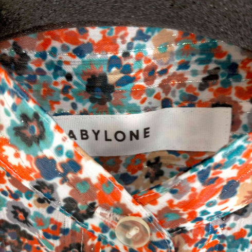 バビロン BABYLONE 花柄 シアーブラウス レディース JPN:38