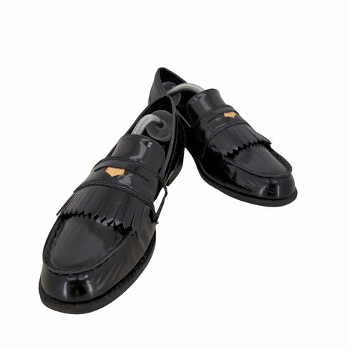 ザラ ZARA メタル ペニーストラップフラットローファー レディース EUR3939