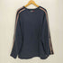 トミーヒルフィガー TOMMY HILFIGER HILFIGER DENIM フラッグタグ ロゴ刺繍 裾スリット 袖ライン クルーネック トレーナー メンズ import:XXL