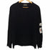 ヨウジヤマモトプールオム Yohji Yamamoto POUR HOMME 2015AW ロングスリーブTシャツ ロンT 墨黒 メンズ JPN:3