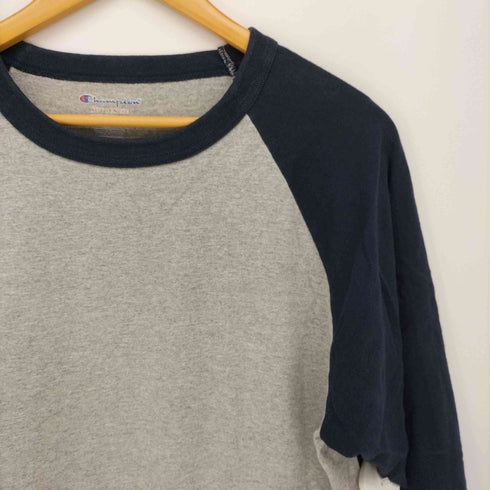 チャンピオン Champion ラグランスリーブ 七分丈クルーネック カットソー メンズ JPN:L