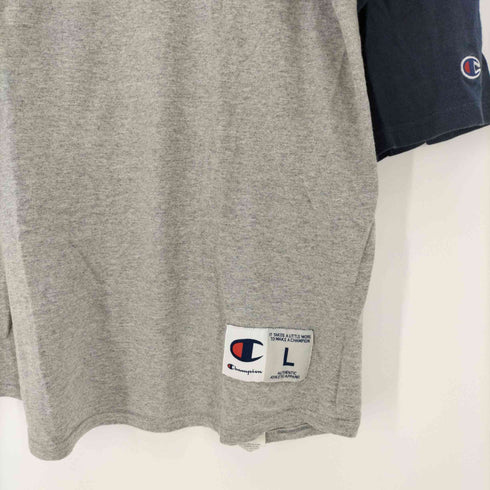 チャンピオン Champion ラグランスリーブ 七分丈クルーネック カットソー メンズ JPN:L