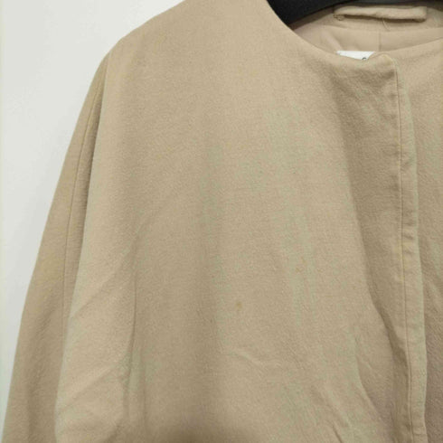ヤエカ YAECA 2016AW CONTEMPO ノーカラーウールコート レディース JPN:M
