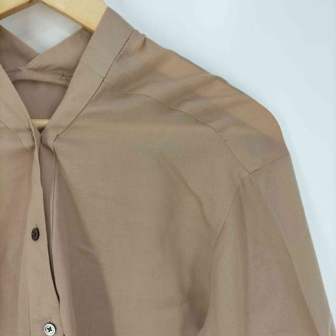 ビューティーアンドユースユナイテッドアローズ BEAUTY & YOUTH UNITED ARROWS シアーVネック6分袖シャツ レディース