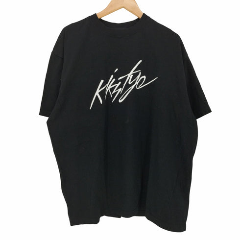 キックスティーワイオー KIKS TYO 筆記体 プリント クルーネック カットソー メンズ JPN:XXL