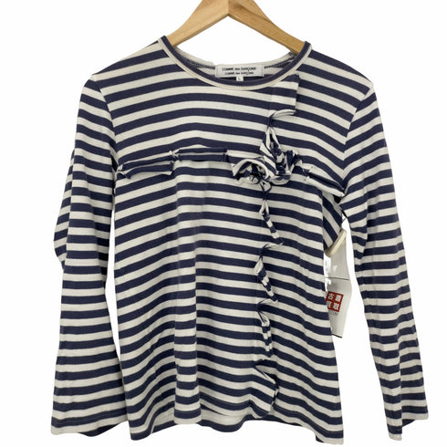 コムデギャルソンコムデギャルソン COMME des GARCONS COMME des GARCONS リボンデザイン ボーダー L/S カットソー レディース JPN:L