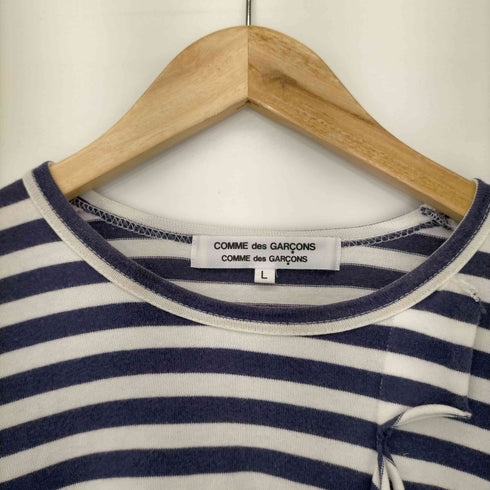 コムデギャルソンコムデギャルソン COMME des GARCONS COMME des GARCONS リボンデザイン ボーダー L/S カットソー レディース JPN:L