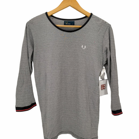フレッドペリー FRED PERRY ボーダー L/S カットソー レディース JPN:S