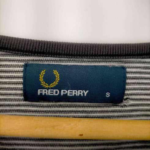 フレッドペリー FRED PERRY ボーダー L/S カットソー レディース JPN:S