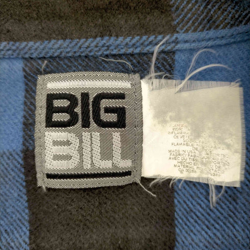 ビッグビル BIG BILL ヘビーフランネルシャツ メンズ