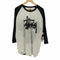 ステューシー Stussy 両面プリント ラグランスリーブ 七分丈 カットソー メンズ JPN:XL
