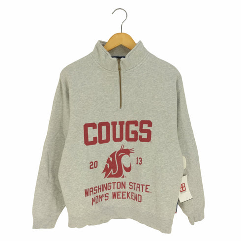 スポーツテック SPORT-TEK COUGS プリント ハーフジップスウェット レディース import:XS