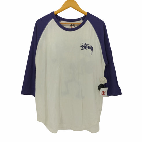 ステューシー Stussy シャドーマン ラグランスリーブ 七分丈 カットソー メンズ JPN:XL