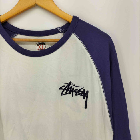 ステューシー Stussy シャドーマン ラグランスリーブ 七分丈 カットソー メンズ JPN:XL