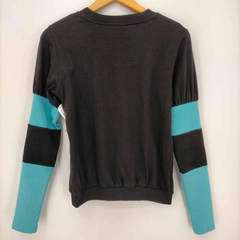 BATHEINTHESURF Puff Color Block Top レディース