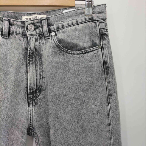アワーレガシィー OUR LEGACY 23SS THIRD CUT Superbleach Black Denim メンズ 31
