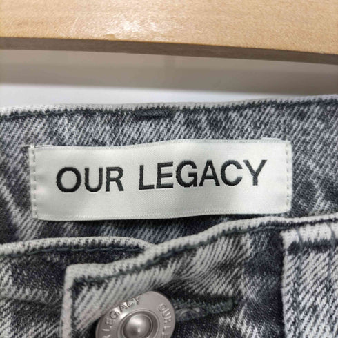 アワーレガシィー OUR LEGACY 23SS THIRD CUT Superbleach Black Denim メンズ 31