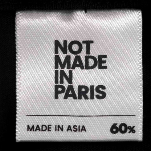 シックスティーパーセント SIXTY PERCENT NOT MADE IN PARIS Tee メンズ JPN:XL
