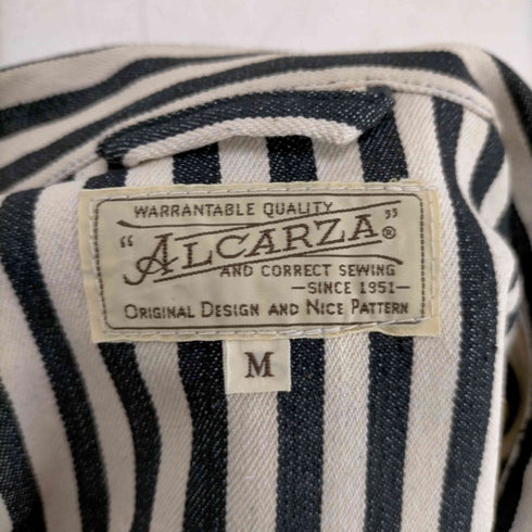 アルカルザ ALCARZA ヒッコリーカバーオール メンズ JPN:M