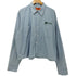 レッドキャップ RED KAP ハイチ製 長袖ストライプワークシャツ メンズ import:XL