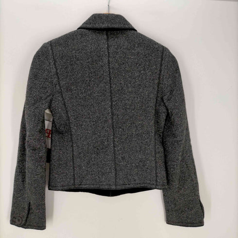 ボスヒューゴボス BOSS HUGO BOSS シルク混 ウールジャケット レディース DE:32