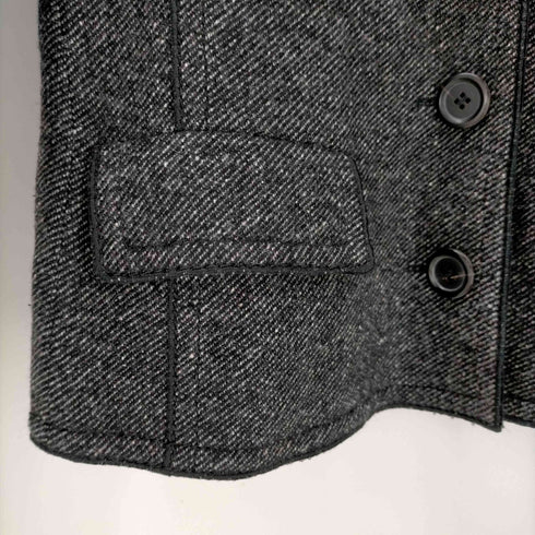 ボスヒューゴボス BOSS HUGO BOSS シルク混 ウールジャケット レディース DE:32