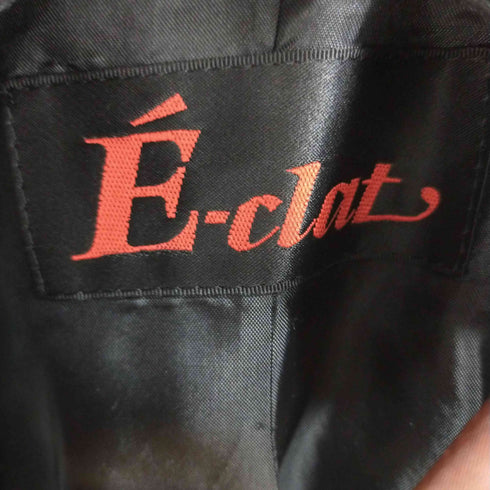 エクラ eclat ナイロンチェックベスト レディース