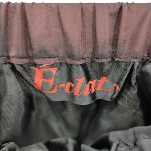 エクラ eclat ナイロンチェックイージースカート レディース