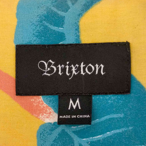 ブリクストン Brixton Charter Print S/S Woven メンズ JPN:M