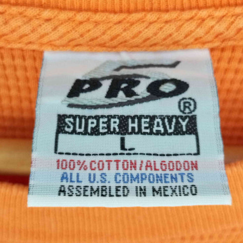 プロファイブ PRO5 SUPER HEAVY サーマル クルーネックTシャツ メンズ import:L