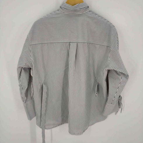 マウジー moussy BACK BELT OVER シャツ レディース FREE