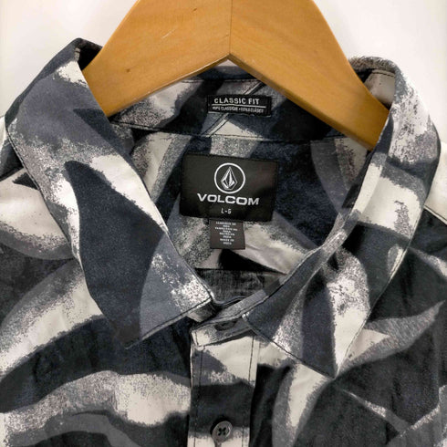 ヴォルコム VOLCOM SLIM FIT 総柄シャツ メンズ JPN:L