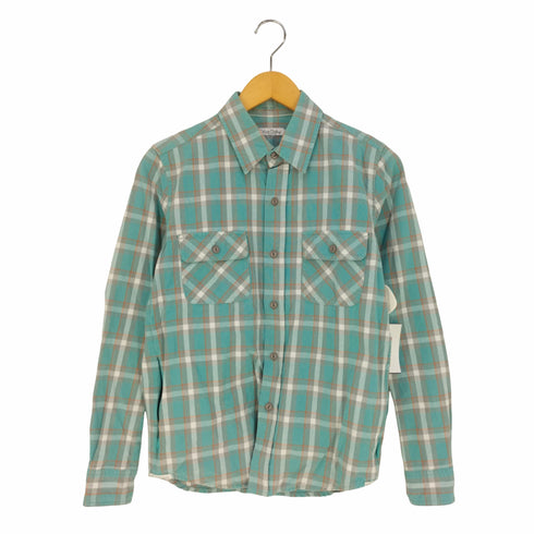 デラックス DELUXE CLOTHING ポケット付き チェックシャツ メンズ JPN:S
