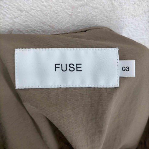 ヒューズ FUSE 24SS ナイロンタスランタフタベスト メンズ JPN:3