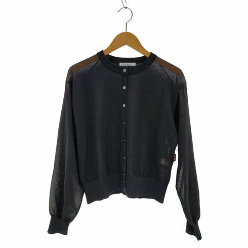 ビューティーアンドユースユナイテッドアローズ BEAUTY & YOUTH UNITED ARROWS シアー クルーネック カーディガン レディース FREE