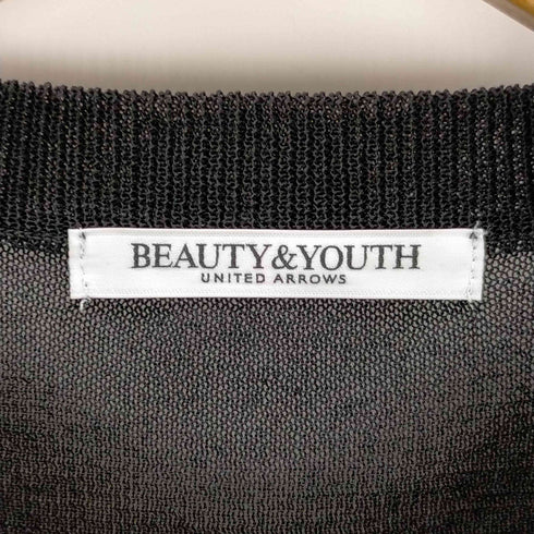 ビューティーアンドユースユナイテッドアローズ BEAUTY & YOUTH UNITED ARROWS シアー クルーネック カーディガン レディース FREE