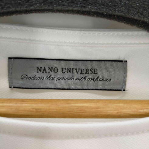ナノユニバース nano universe ボートネックL/Sカットソー レディース FREE