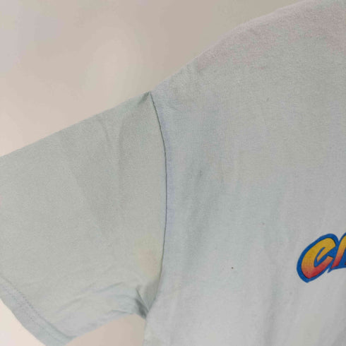 GILDANボディ バンドロゴ プリント クルーネック S/S Tシャツ メンズ import:M