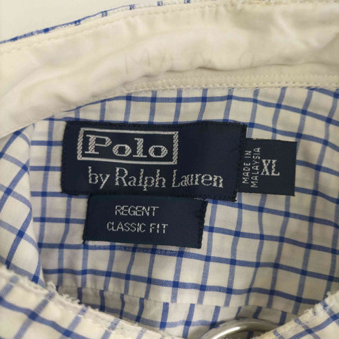 ポロバイラルフローレン Polo by RALPH LAUREN REGENT CLASSIC FIT バンドカラーシャツ メンズ JPN:XL