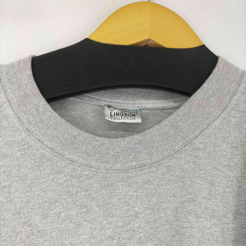 LINGSON Penang プリントクルーネックTシャツ メンズ