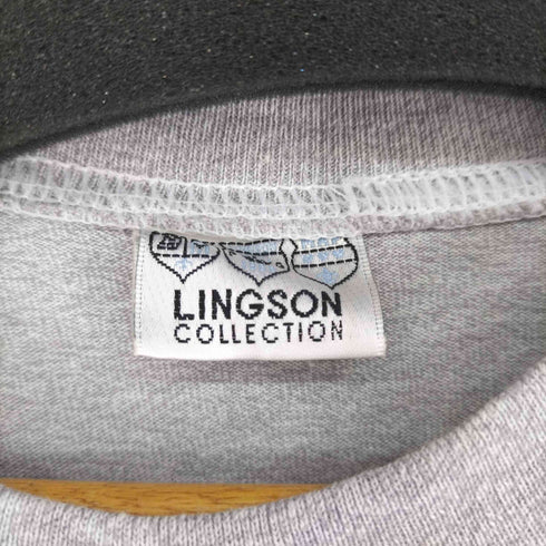 LINGSON Penang プリントクルーネックTシャツ メンズ