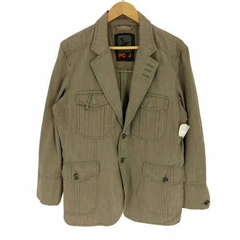 ピエールカルダン pierre cardin フラップポケット 2B ノッチドラペル テーラード ジャケット メンズ import:M