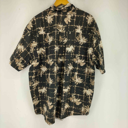 ナチュラルイシュー NATURAL ISSUE 総柄コットン S/S シャツ メンズ import:XXL