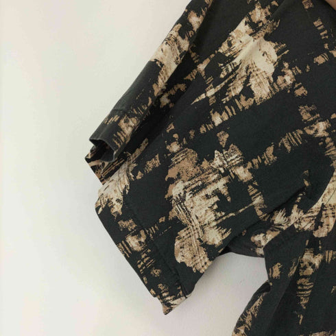 ナチュラルイシュー NATURAL ISSUE 総柄コットン S/S シャツ メンズ import:XXL